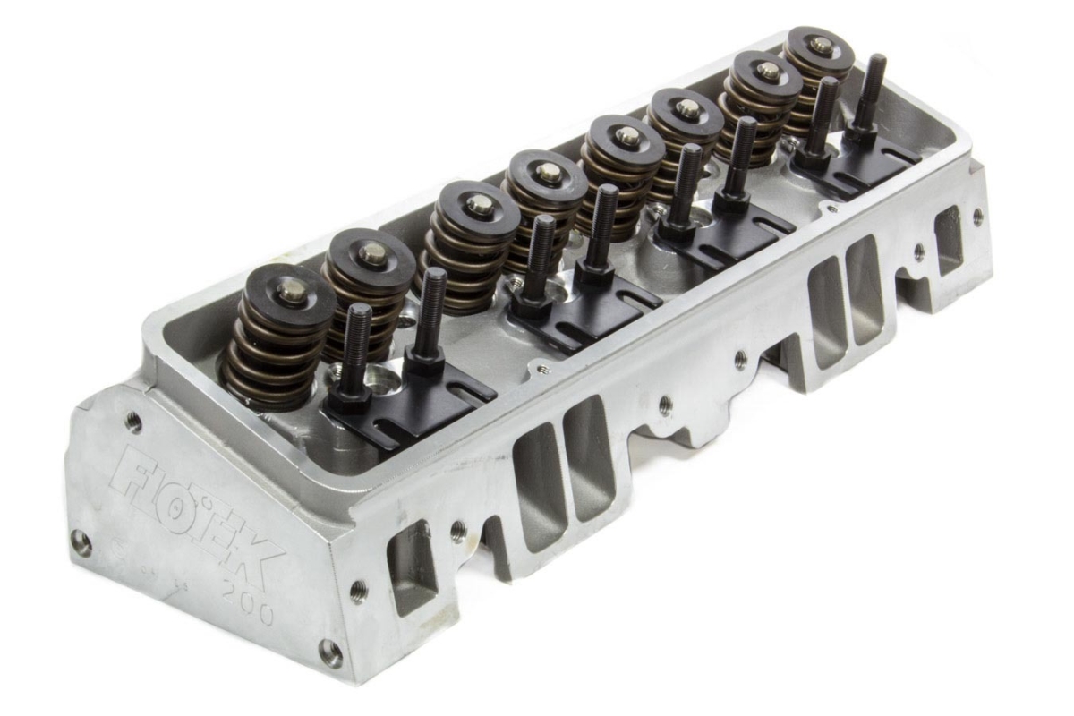 FTC101505 2.020 x 1.600 in. Valve Cylinder Head Assembly for Small Block Chevy, 180 cc Intake & 64 cc Chamber