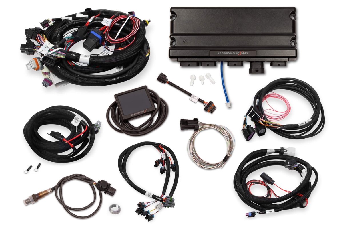HLY550-927 3.5 in. Touchscreen Max Terminator-X Engine Control Module for GM LS-Series LS 24X-1X