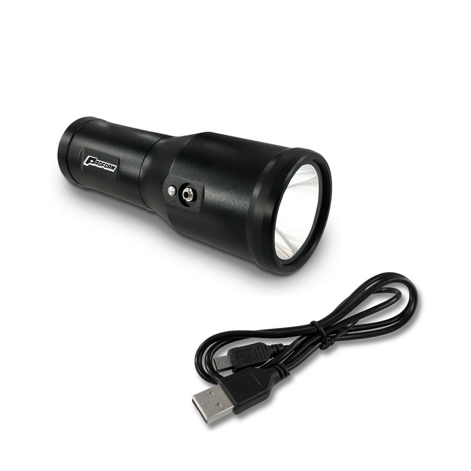 LED Self-Powered Timing Light with Detachable Inductive Pickup, Black
