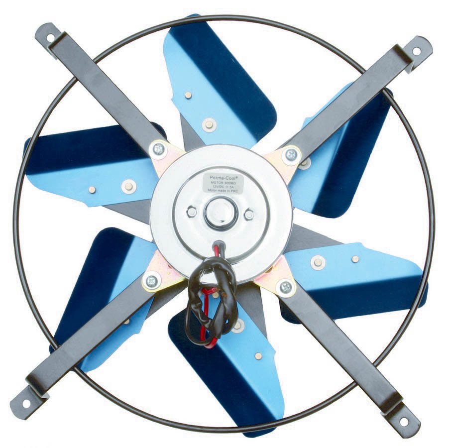 PRM19113 13 in. High Performance Push & Pull Electric Cooling Fan with 3.75 in. Thick 3000 CFM Paddle Blade & 14 in. Square, Aluminum