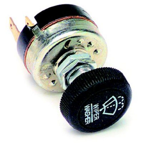 PWI80173 Plastic & Steel Windshield Wiper Switch - Black & Natural