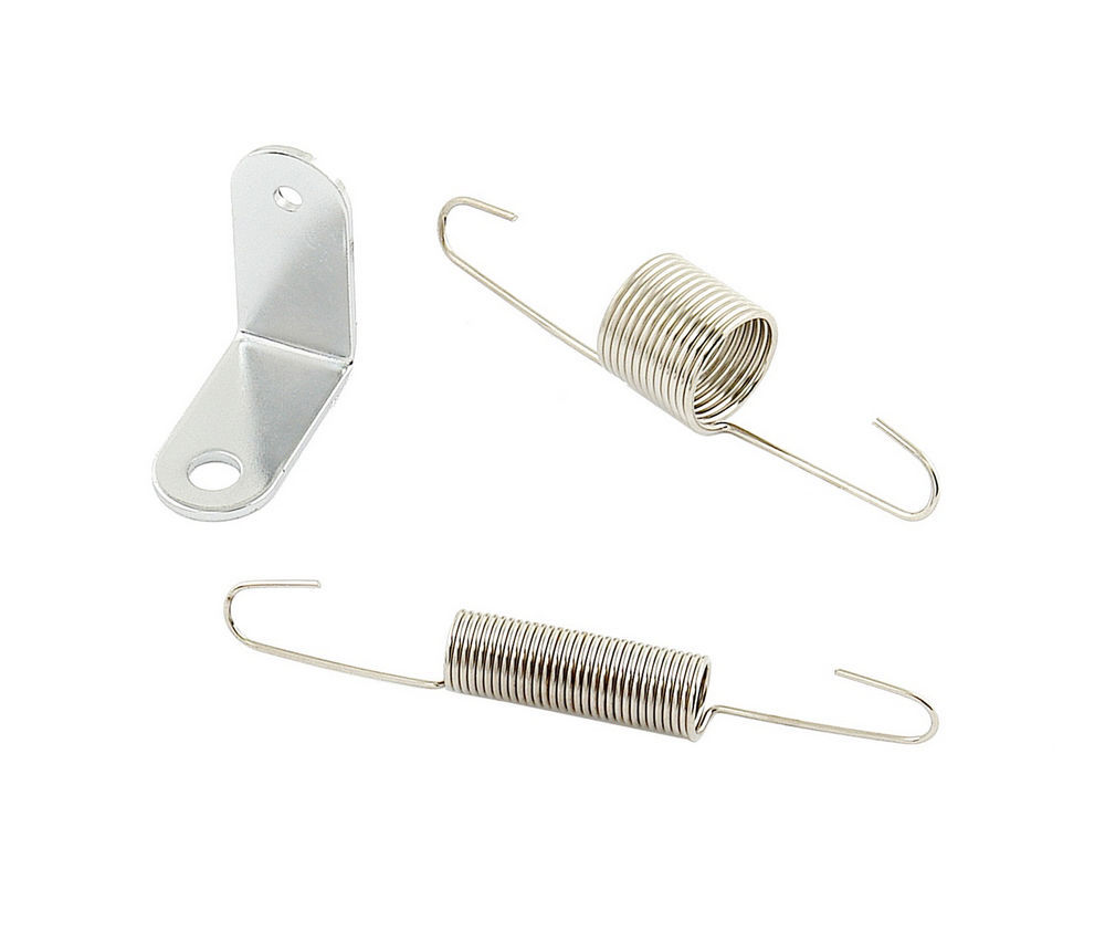 Mr. Gasket MRG19 2.75 in. Length Universal Throttle Return Spring Kit with Manifold Mount - Zinc Oxide