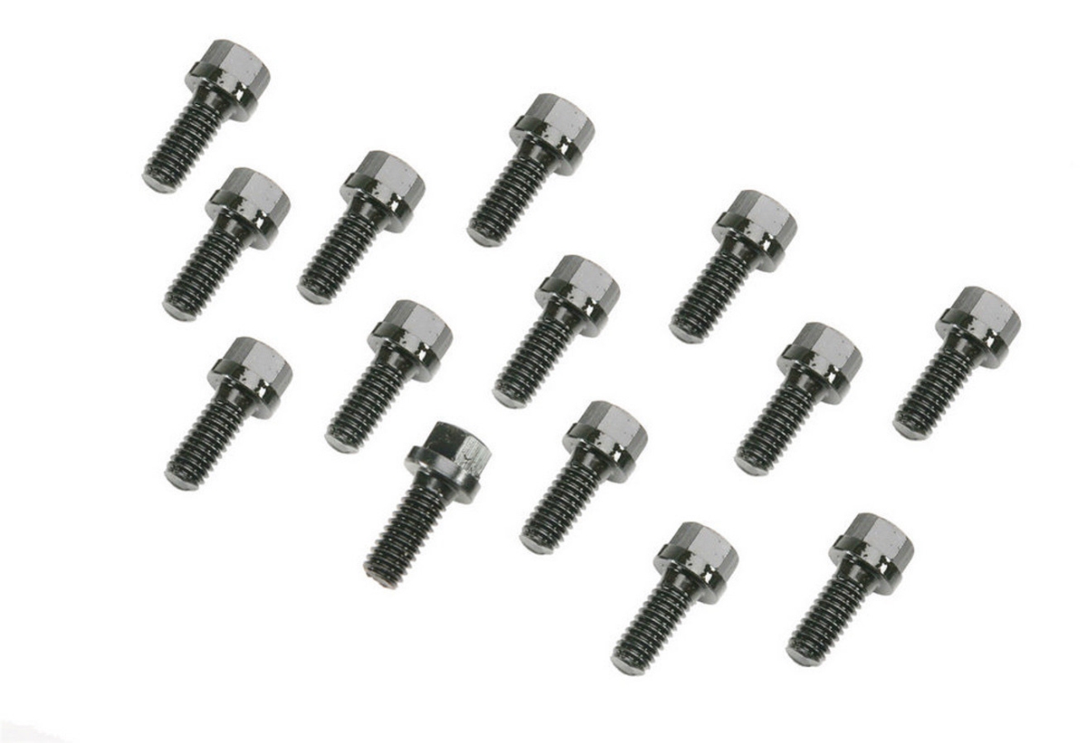 Mr. Gasket MRG976 0.312-18 x 0.750 in. Thread Hex Head Header Bolt for Small Block Mopar, Black Oxide - Set of 14