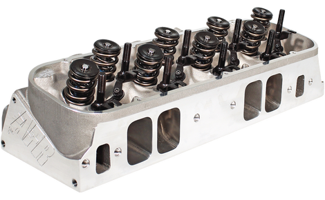 FTC315-600 2.480 x 1.500 in. Valve Cylinder Head Assembly for Big Block Chevy, 315 cc Intake & 121 cc Chamber