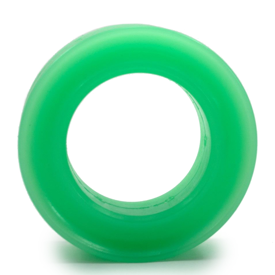 5 x 1.5 in. Coil Space Spring Rubber for 70 Durometer, Green