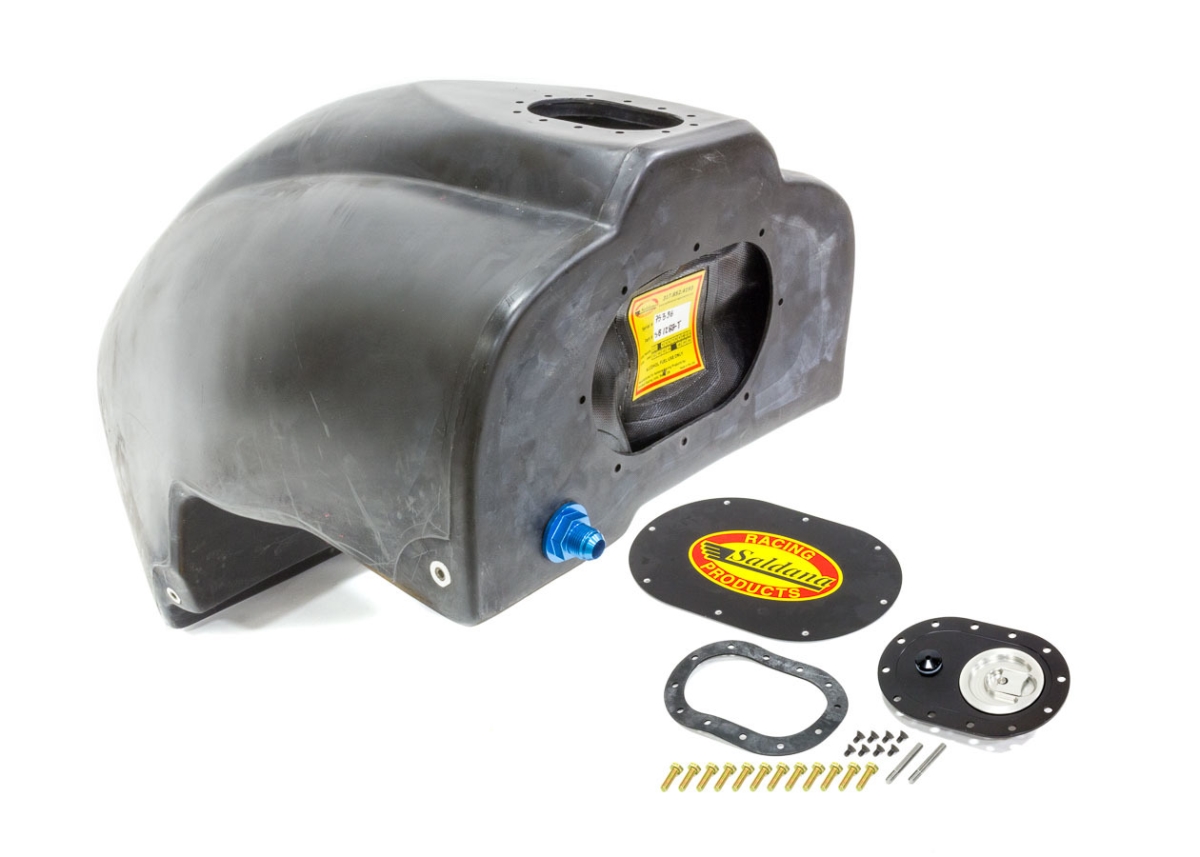 PLAOS228B-T 28 gal Top Outlet Baffle Outlaw Sprint Tail Tank Shell
