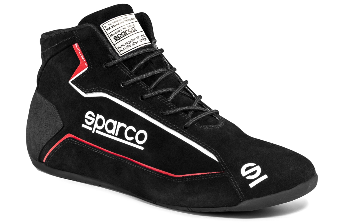 SCO00127444NR Euro 44 Slalom Shoes, Black - Size 10-10.5 -  Sparco