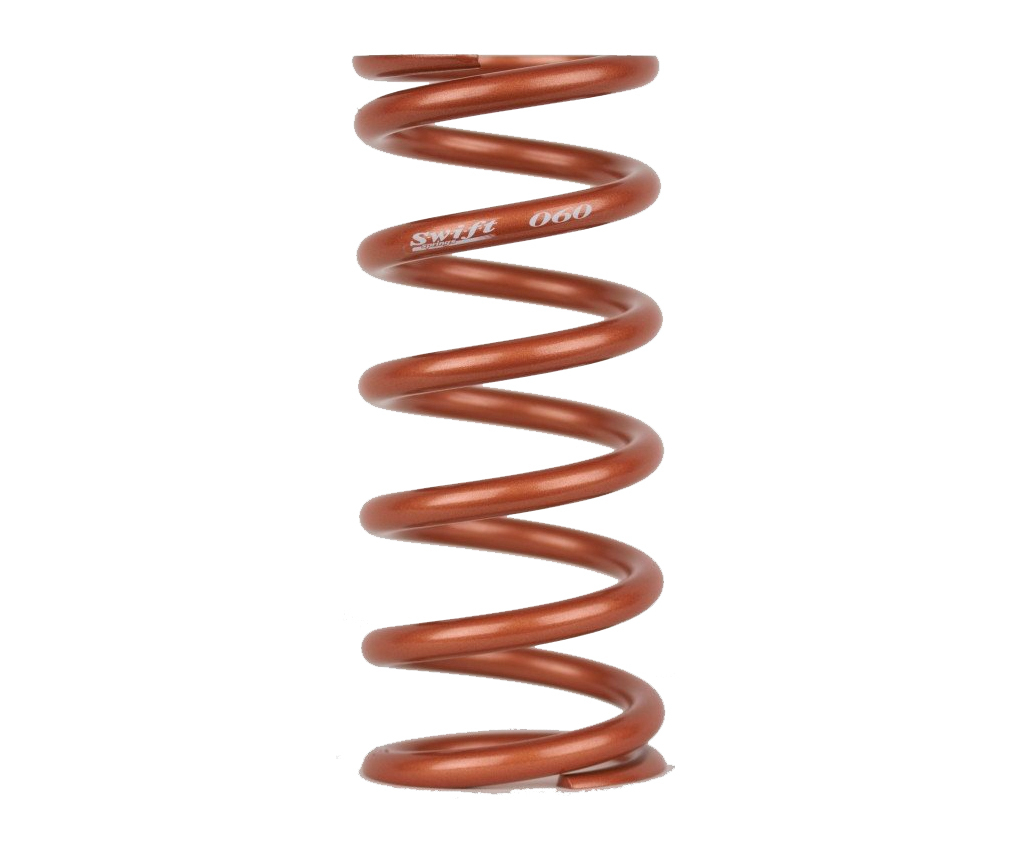 5 x 11 in. Conventional Rear Coil Spring with 225 lbs Spring, Copper Powder Coat