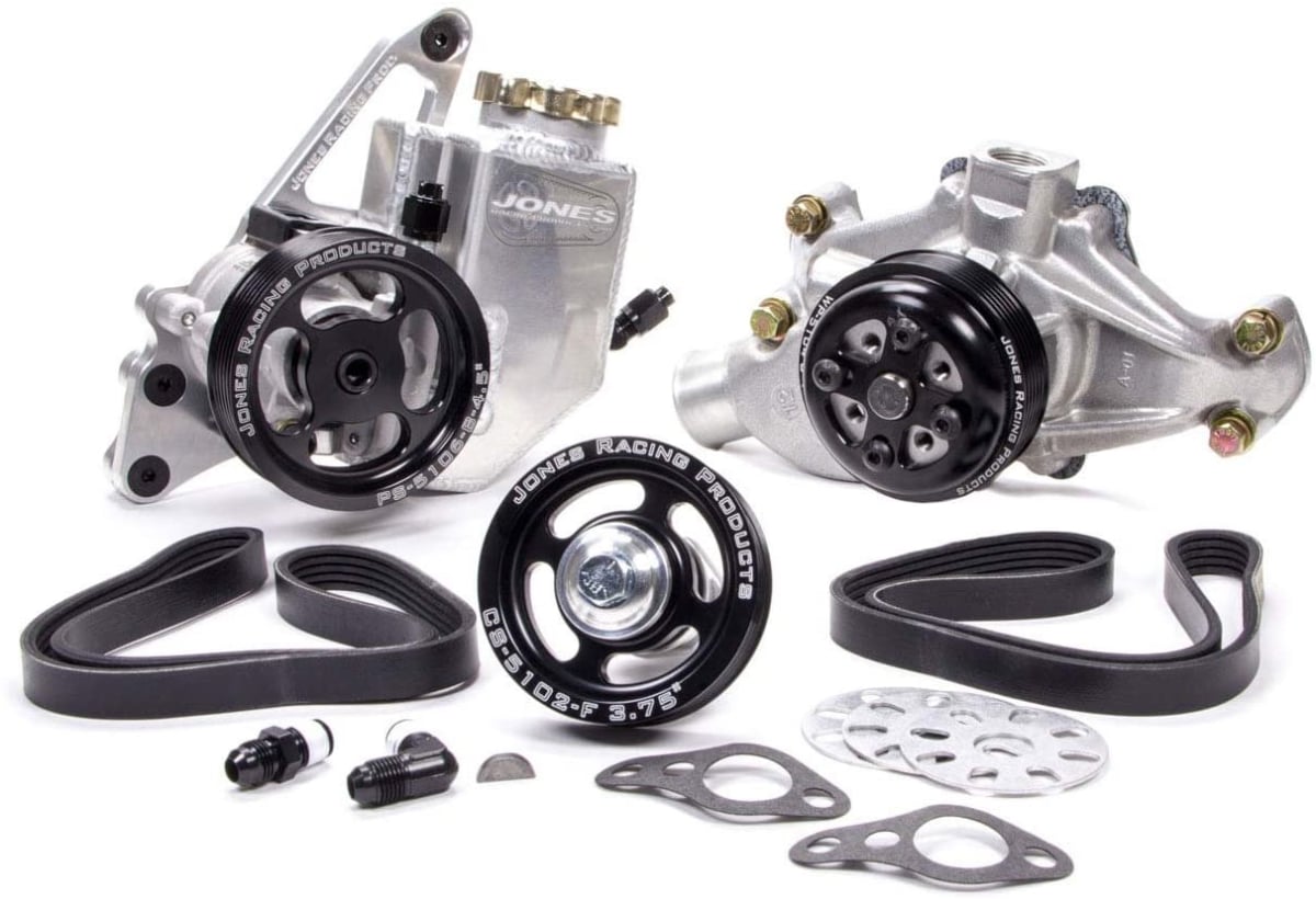 JRP1004-AL-CE Serpentine Drive SBS Kit with P-S & W-P
