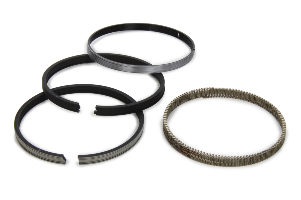 1 x 1 mm Piston Ring Set with 4.035 in. Bore - 2 mm Thickness