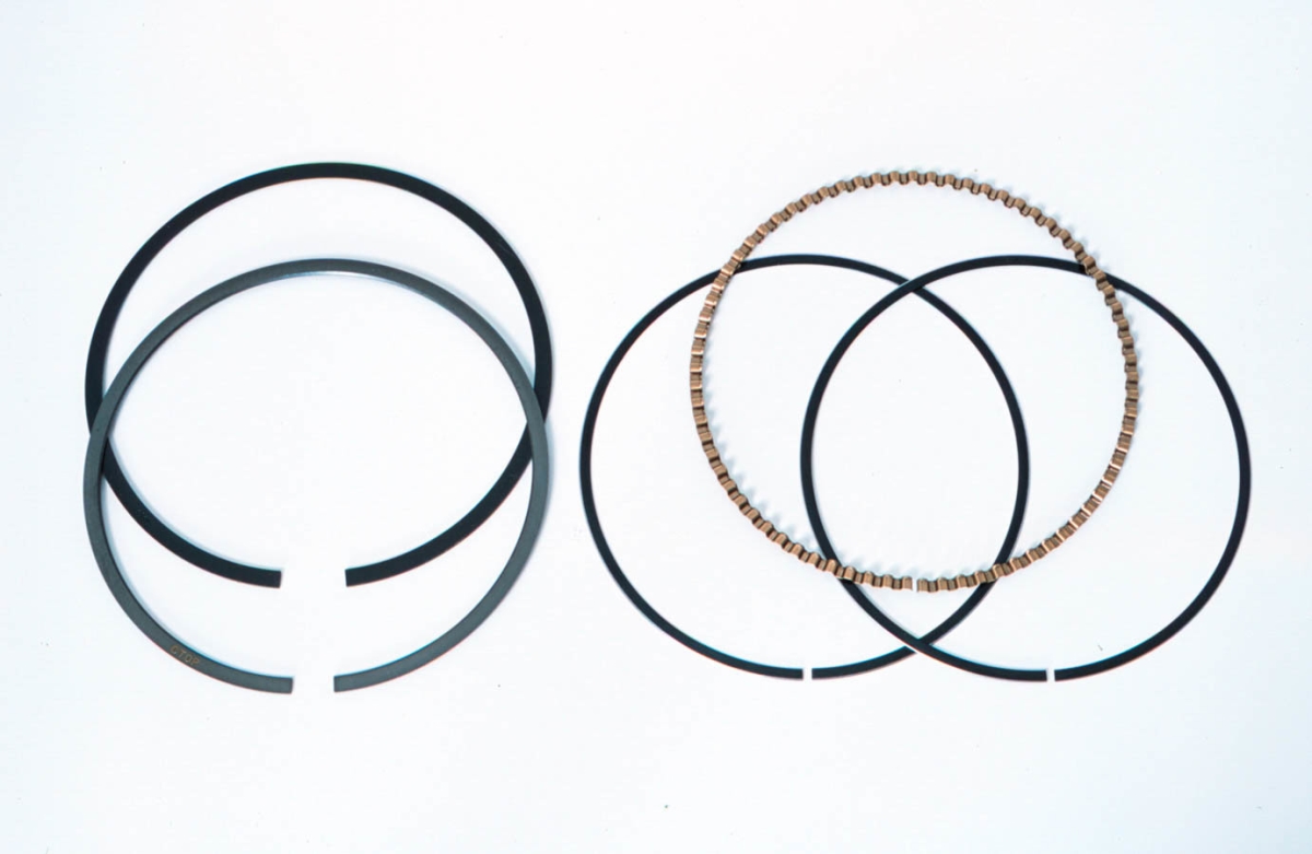 MAH4075MS-15 1.5 x 1.5 mm Piston Ring Set with 4.070 in. Bore - 3 mm Thickness