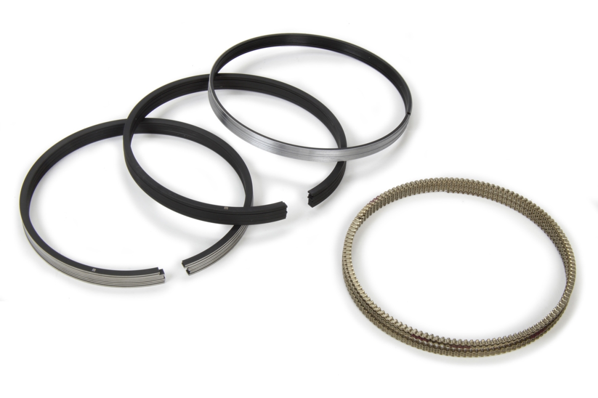 1 x 1 mm Piston Ring Set with 4.165 in. Bore - 2 mm Thickness