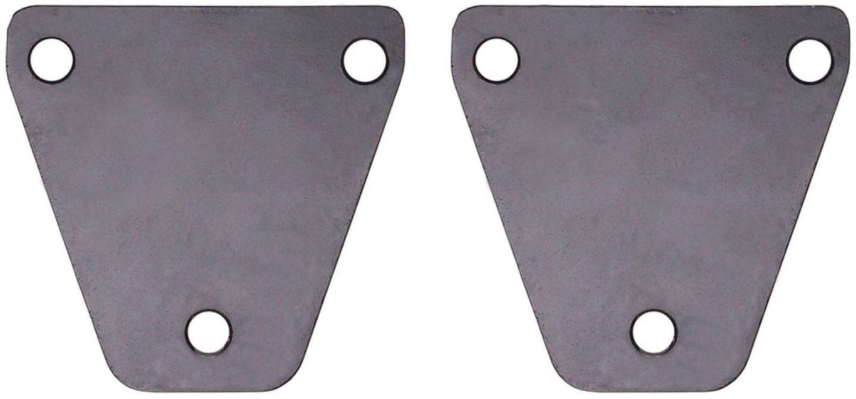 TRA4125 0.187 in. Thick Steel Standard Motor Mount Shim for Chevy Bolt Pattern, Natural - Pack of 2
