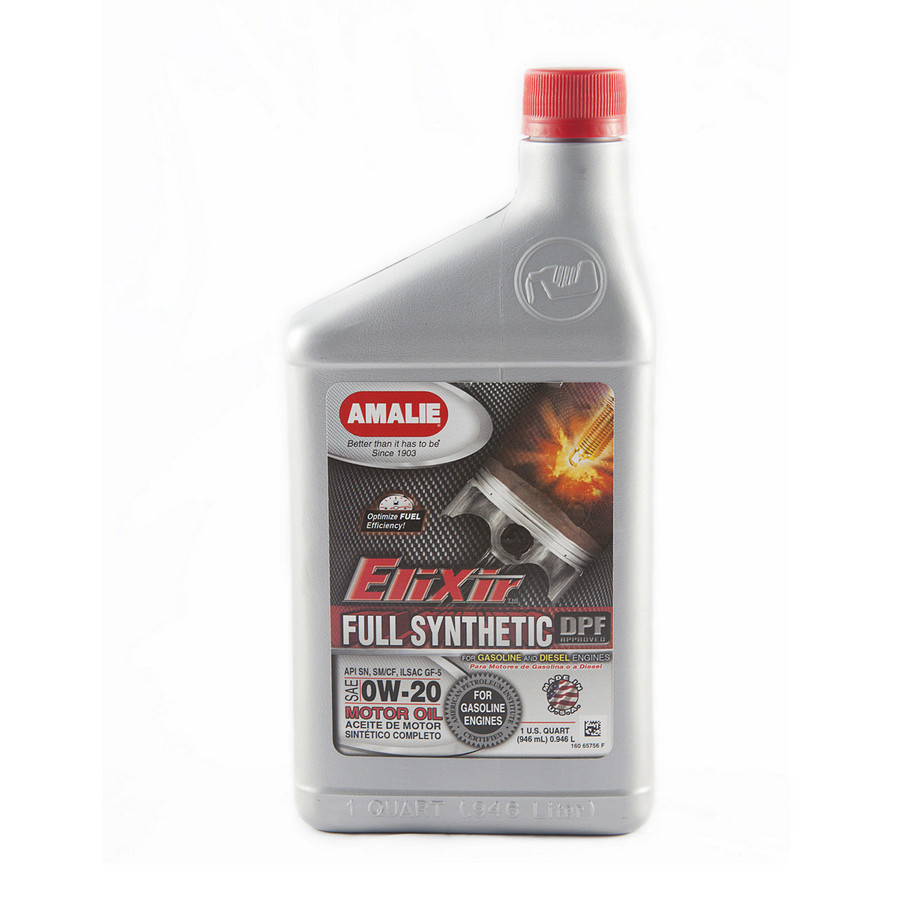 AMA65756-56 1 qt. Elixir 0W20 Dexos1 Synthetic Motor Oil
