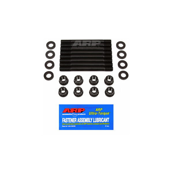 12 Point Nuts & 2-Bolt Mains Main Stud Kit for Nissan Ford 3L V6 - Black Oxide