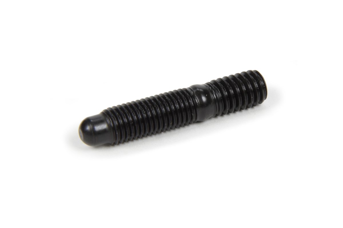 0.312 & 0.312 in. Universal Thread Stud with 1.625 in. Long & Broached - Black Oxide