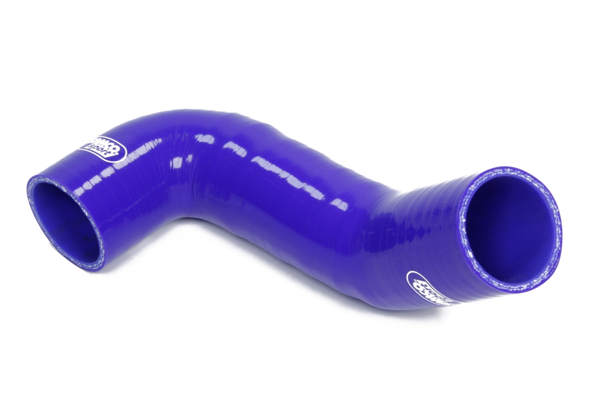1.75 in. Lower Radiator Hose with Silicone for Sprint Car, Blue
