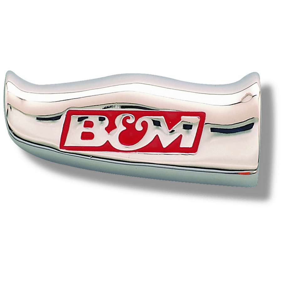 BMM80643 0.5-20 in. Universal T-Handle Shifter Knob for B & M Logo - Chrome