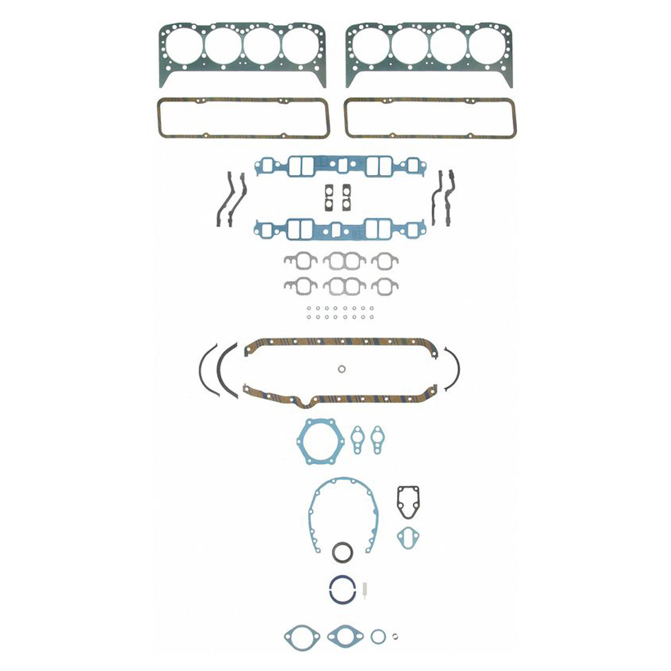 Engine Gasket Set for Small Block Chevy 1962-1979 GM