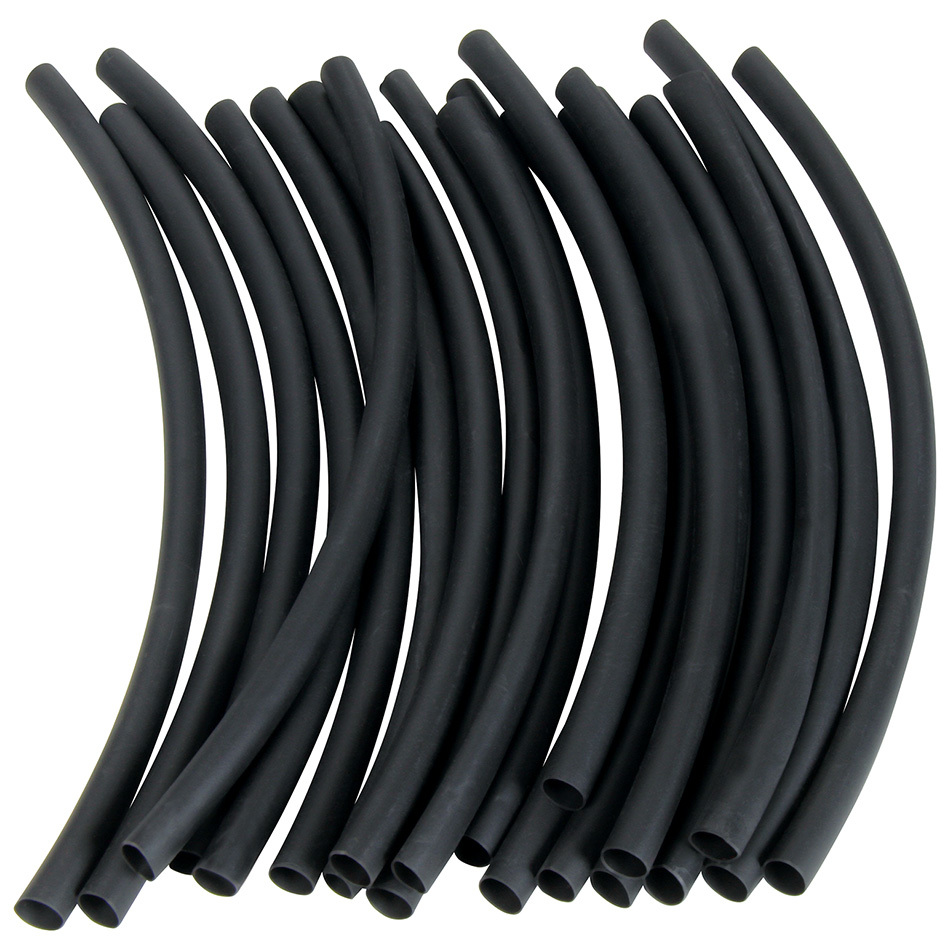 Heat Shrink Tube, Single Wall, 2:1 I.D. Shrink Ratio, 6 in