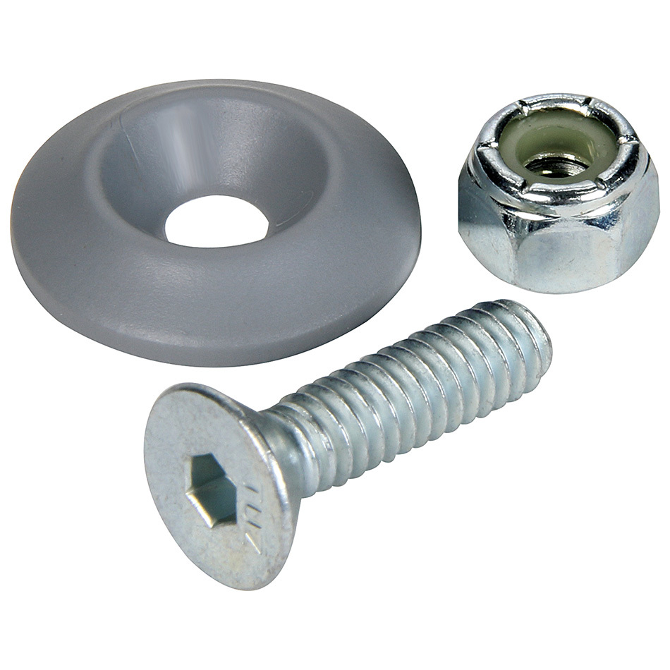 Countersunk Bolt Kit, Silver - Pack of 10