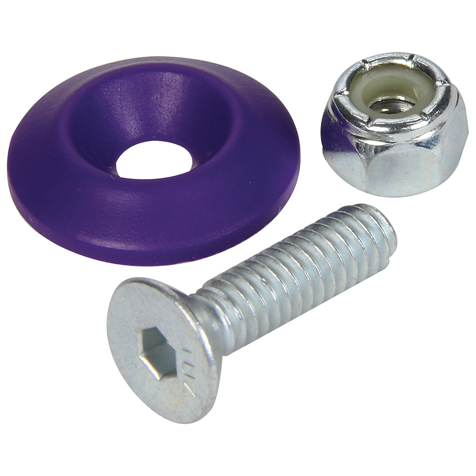 ALL18687 Countersunk Bolt Kit, Purple - Pack of 10