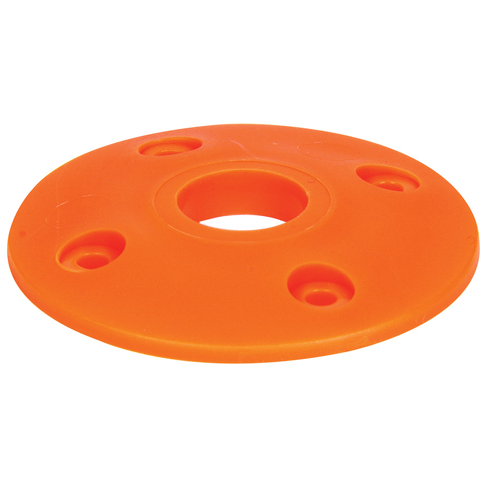 Plastic Scuff Plate, Fluorescent Orange - Pack of 4