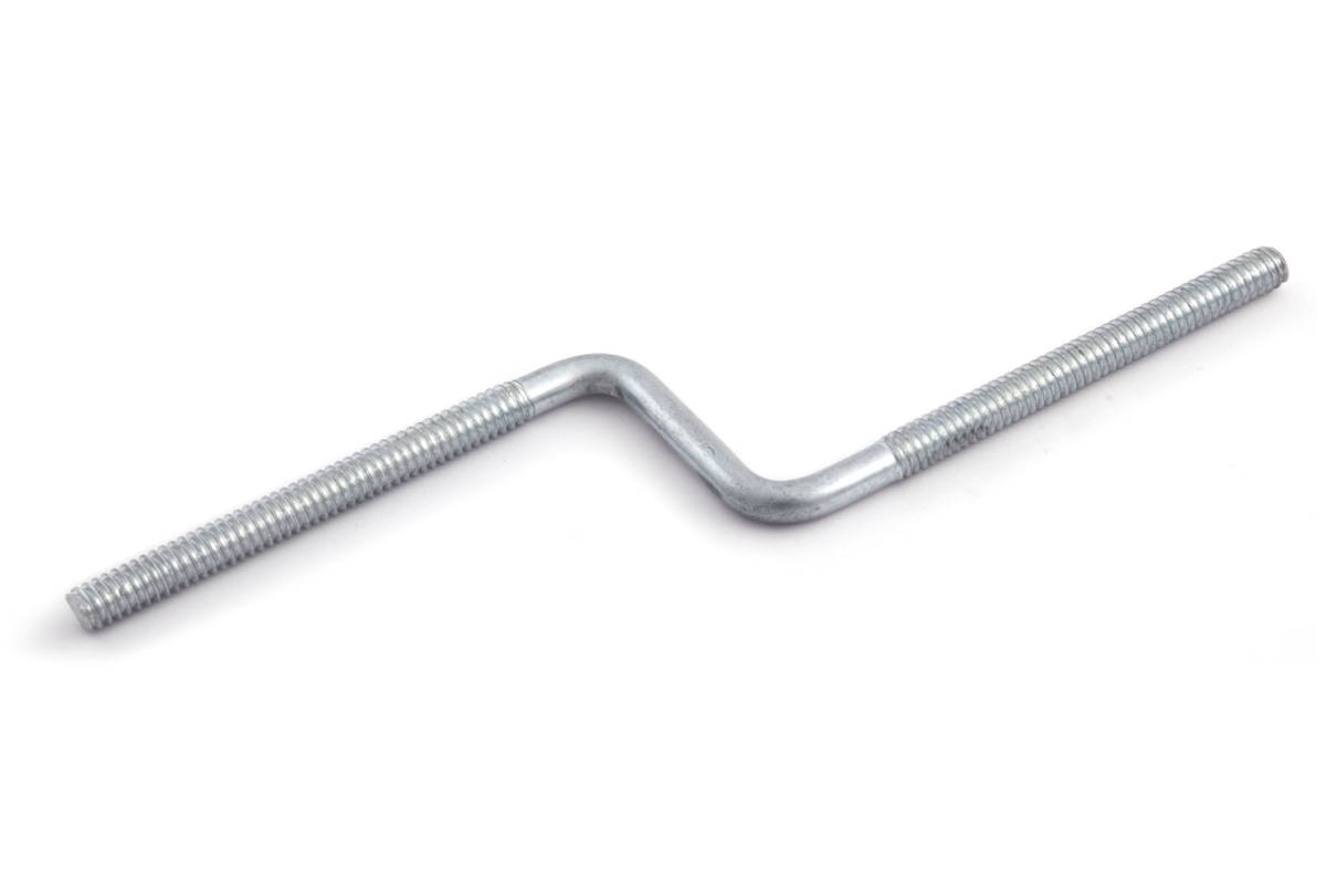 0.312 in. Thread Offset Air Cleaner Stud with 6 in. Long - Zinc Oxide