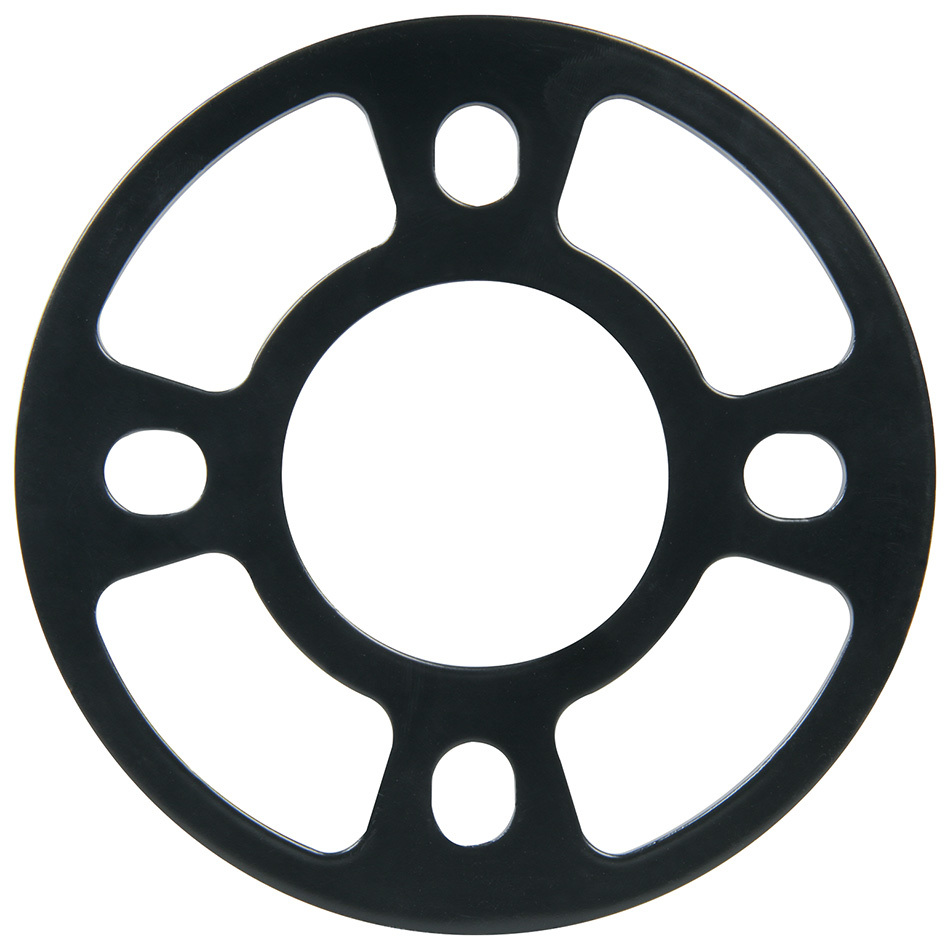4.25 in. Wheel Spacer with 4.50 in. Bolt Pattern, Black - 0.25 in. Thick