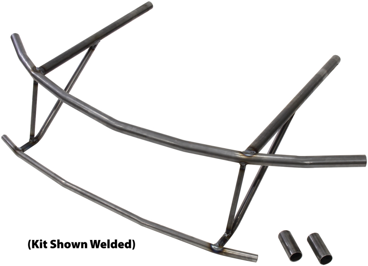 Picture of Allstar Performance ALL22322 1.75 x 0.095 in. Unwelded Wall Front Stainless Steel Bumper for Chevy Camaro, Natural
