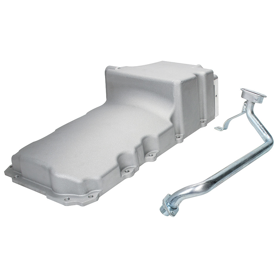 6 qt. Rear Sump Engine Oil Pan for GM LS-Series - Natural