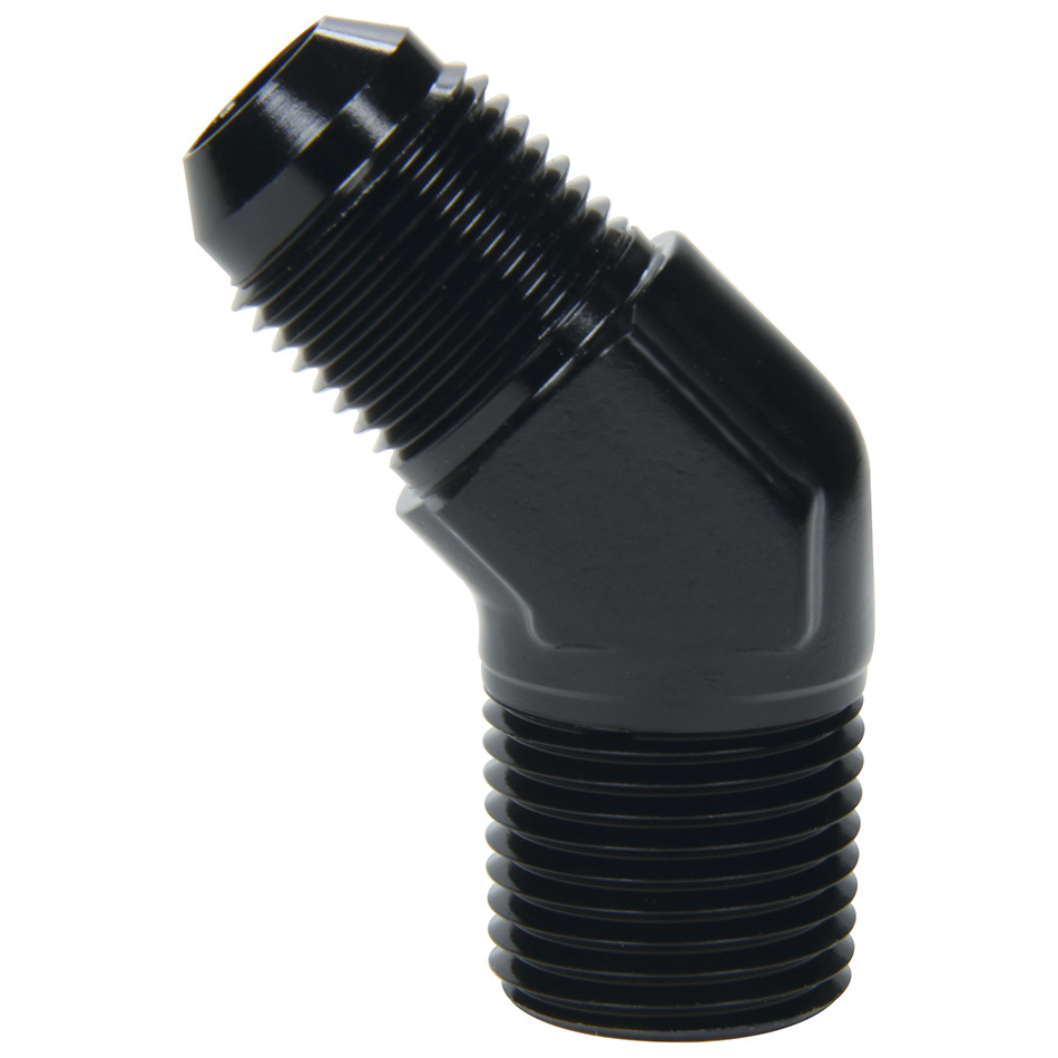 8 x 0.5 in. AN to NPT 45 deg Adapter Fitting