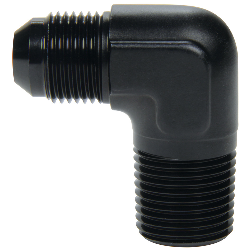 8 x 0.5 in. AN to NPT 90 deg Adapter Fitting