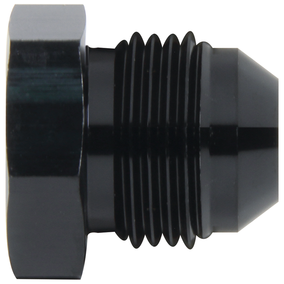 16AN Fitting Plug, Black