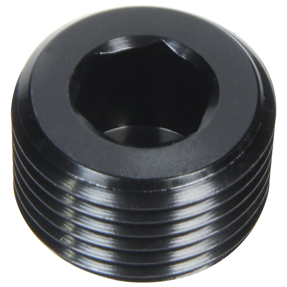 0.062 in. NPT Allen Head Plug, Black
