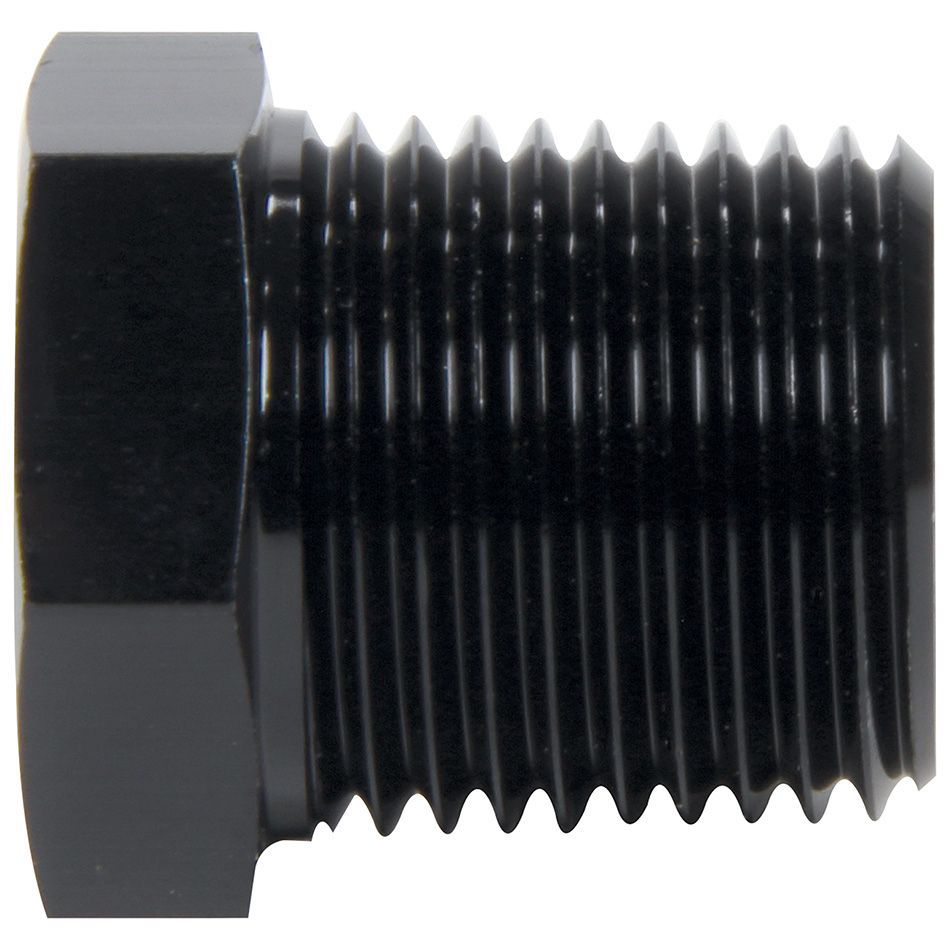 ALL49821 0.38 in. NPT Hex Plug, Black