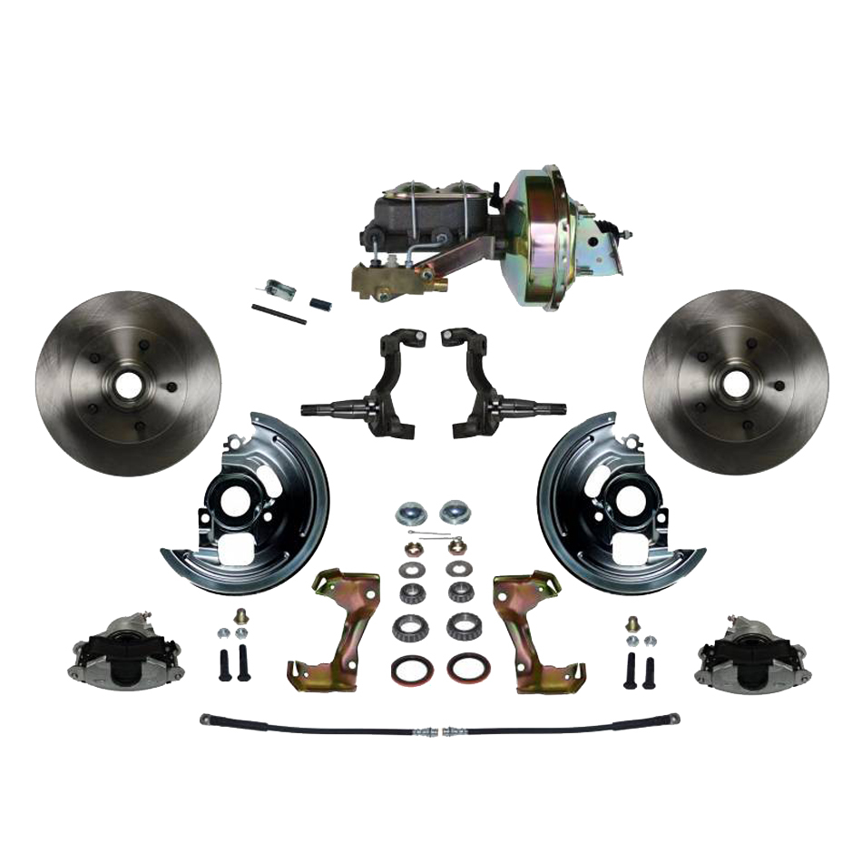 Power Brake Conversion Kit for A-F & X-Body Car, Cadmium