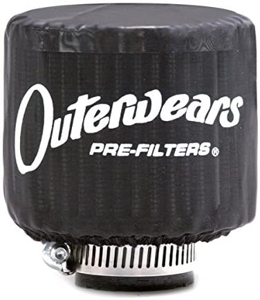 11 x 6 in. Pre-Filter with Top, Black