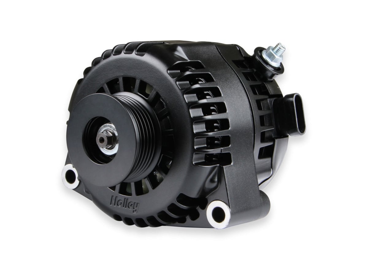 HLY197-303 Alternator Serpentine GM 150amp 1-Wire, Black