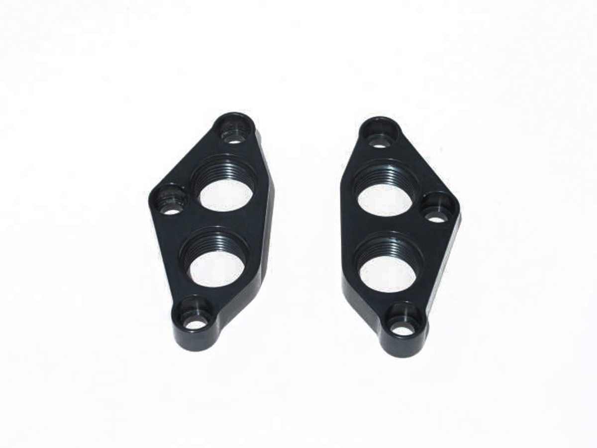12AN Water Pump Port Adapters Female BBM - Pack of 2
