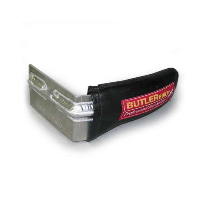BUT2272-4001 2 in. Head Support Right & Rod with Black Velour