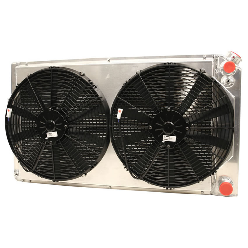 Radiator Combo Unit for GM A & G Body LS