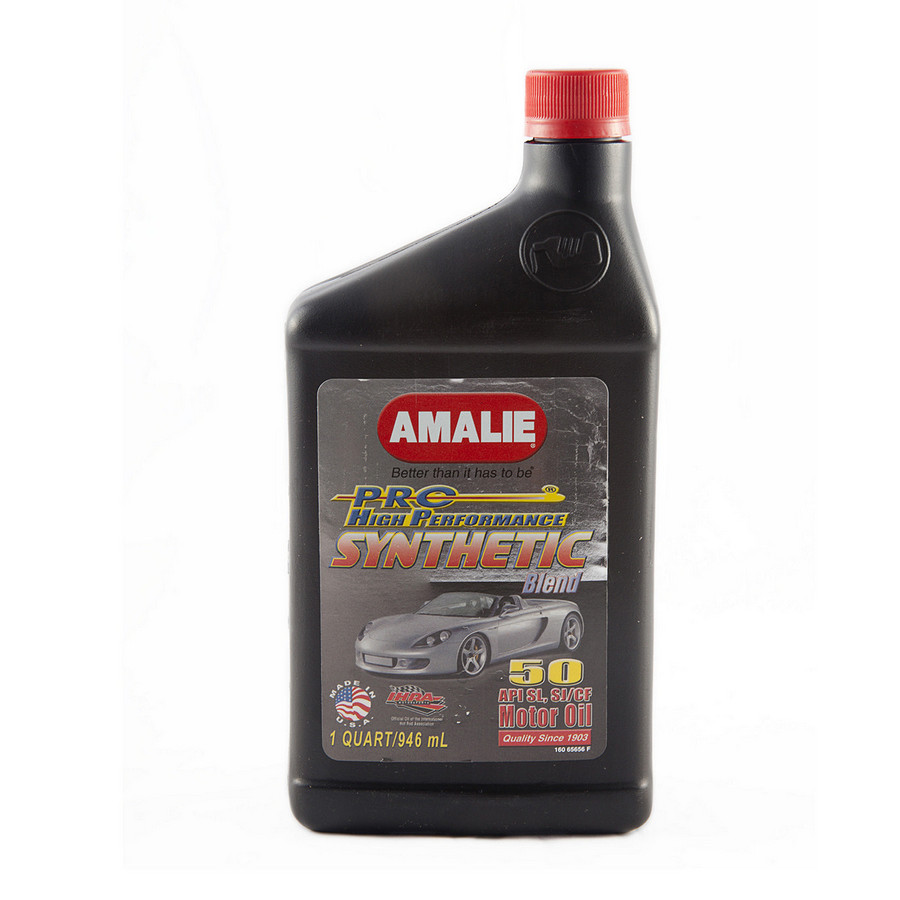 50W Pro High Perf Synthetic Blend Oil, 1 qt.