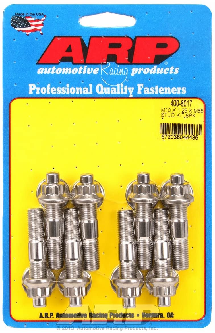 0.312-18 in. 3.750 OAL Short Broached Stud Kit