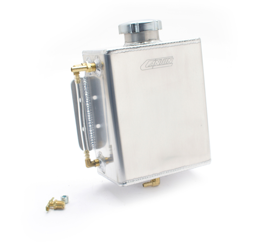 4 qt. Aluminum Coolant Recorvery Tank, Universal