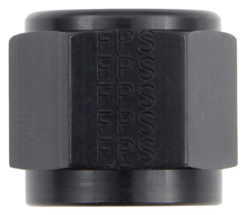 No. 3 Aluminum Tube Nuts, Black - Pack of 10