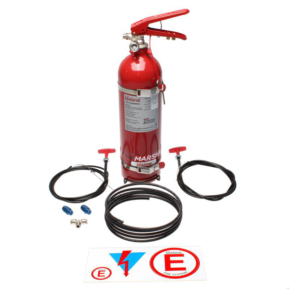LIF101-225-011 2.25 kg Zero 2000 Fire Supression Club System