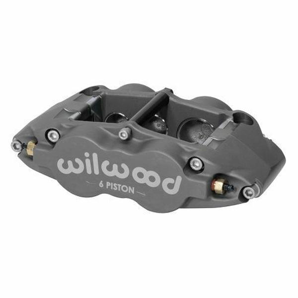 1.25 in. Rotor Forged Superlite 6 Radial Mount Brake Caliper, Gray