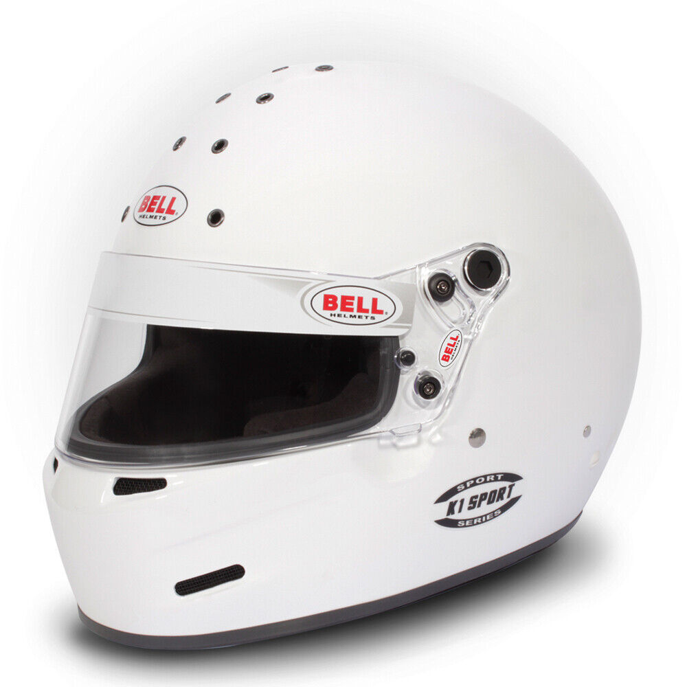 Picture of Bell Helmets BEL1420A46 K1 Sport Full Face Snell SA2020 Helmet&#44; White - Extra Large
