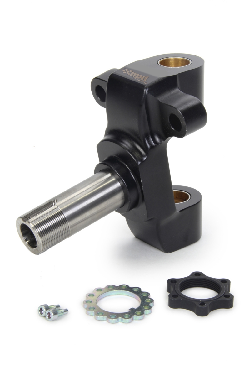 Spindle with Steel Snout 2 Ear, Black